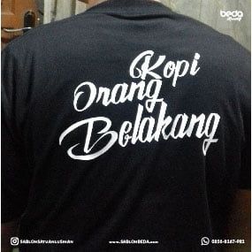 contoh sablon kaos satuan DTF DTG Polyflex terdekat jakarta bekasi