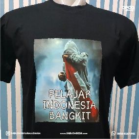 contoh sablon kaos satuan DTF DTG Polyflex terdekat jakarta bekasi