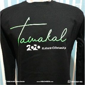 contoh sablon kaos satuan DTF DTG Polyflex terdekat jakarta bekasi