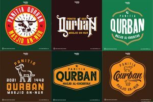 Inspirasi Desain Logo Kaos Panitia Qurban Keren Terbaru Update