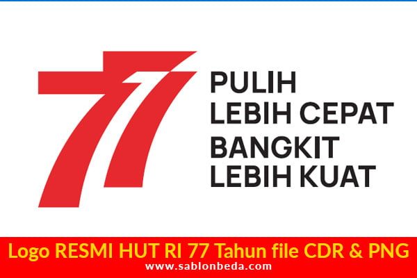 Official Resmi Logo HUT RI Ke 77 Tahun 2022