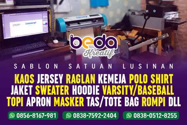 Tempat Sablon Kaos Terdekat Jakarta Bekasi