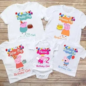 desain kaos ulang tahun ultah anak dewasa keluarga couple