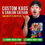 Sablon Kaos Jakarta Murah Cepat WA 0899-9233-290