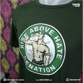 contoh sablon kaos satuan DTF DTG Polyflex terdekat jakarta bekasi